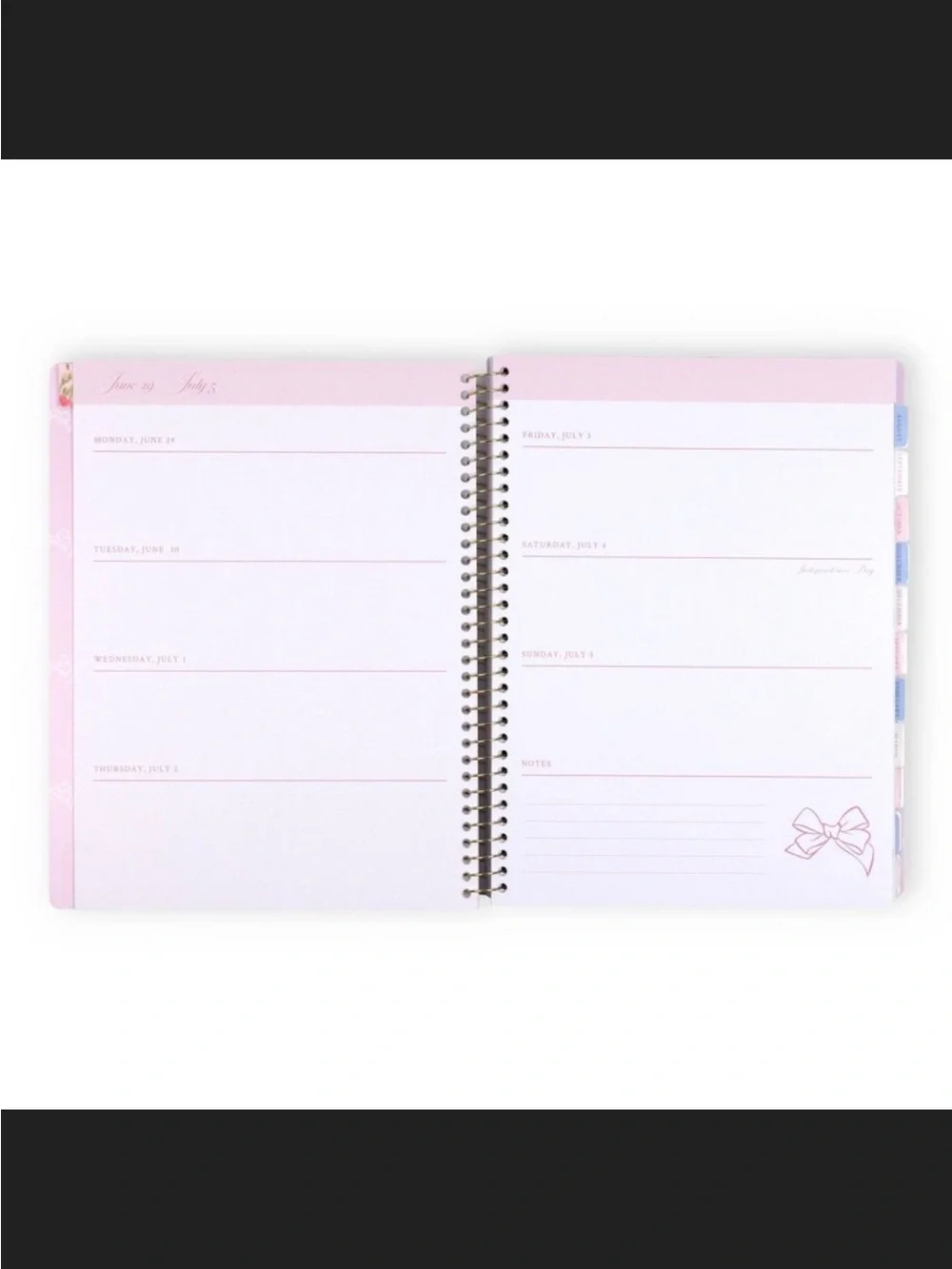 LoveShackFancy x Target - Yoobi Monthly and WeeklyPlanner 7